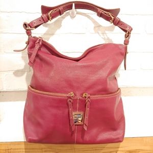Dooney & Bourke Pink / Red Leather Purse